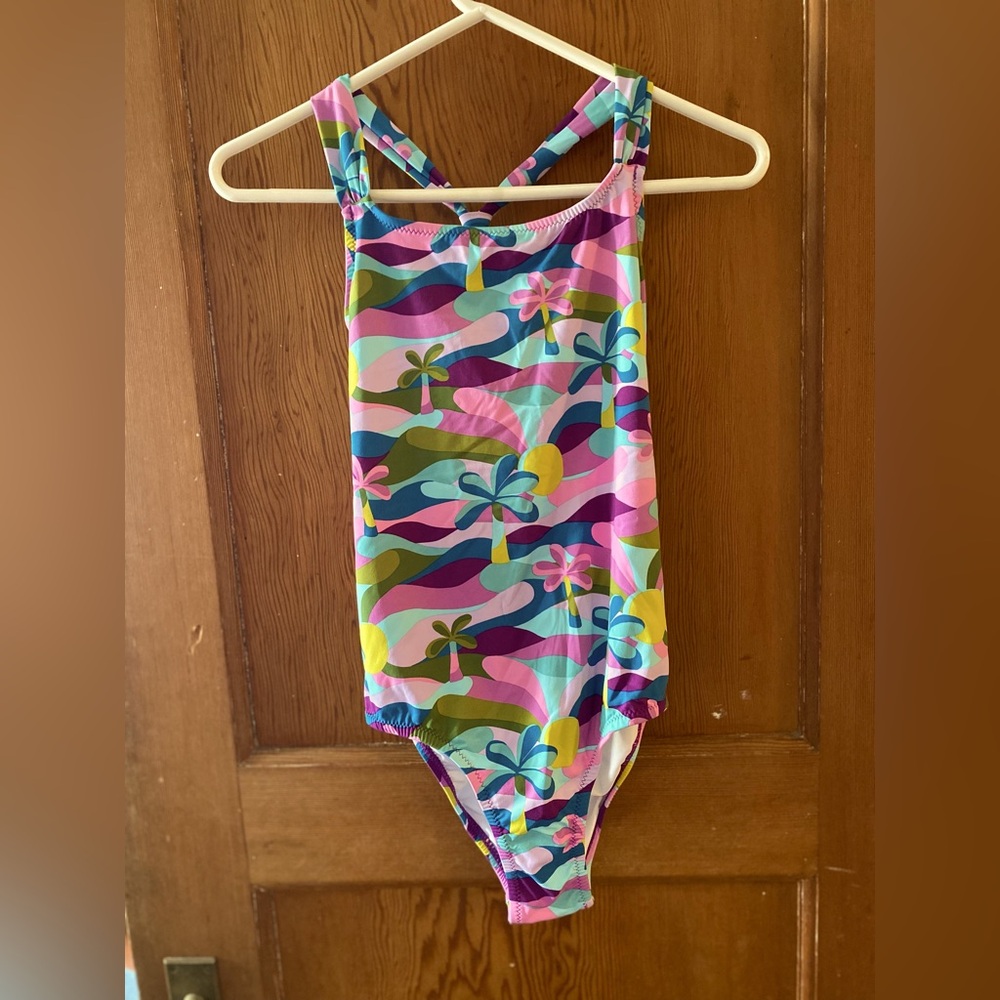 Garnet Hill kids bathing suit size 12-14